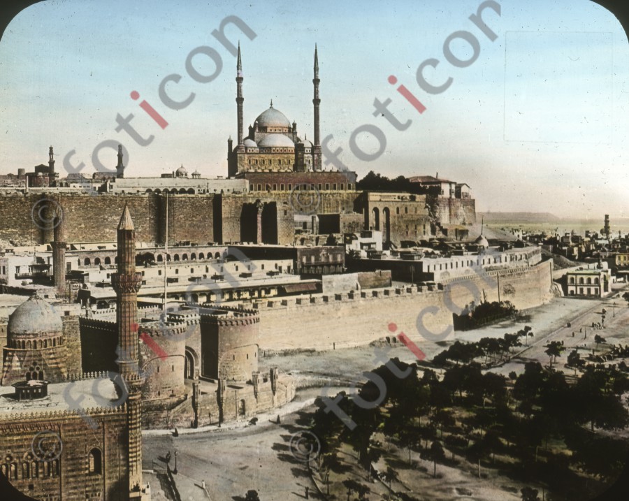 Zitadelle von Kairo | Cairo Citadel - Foto foticon-simon-008-080.jpg | foticon.de - Bilddatenbank für Motive aus Geschichte und Kultur